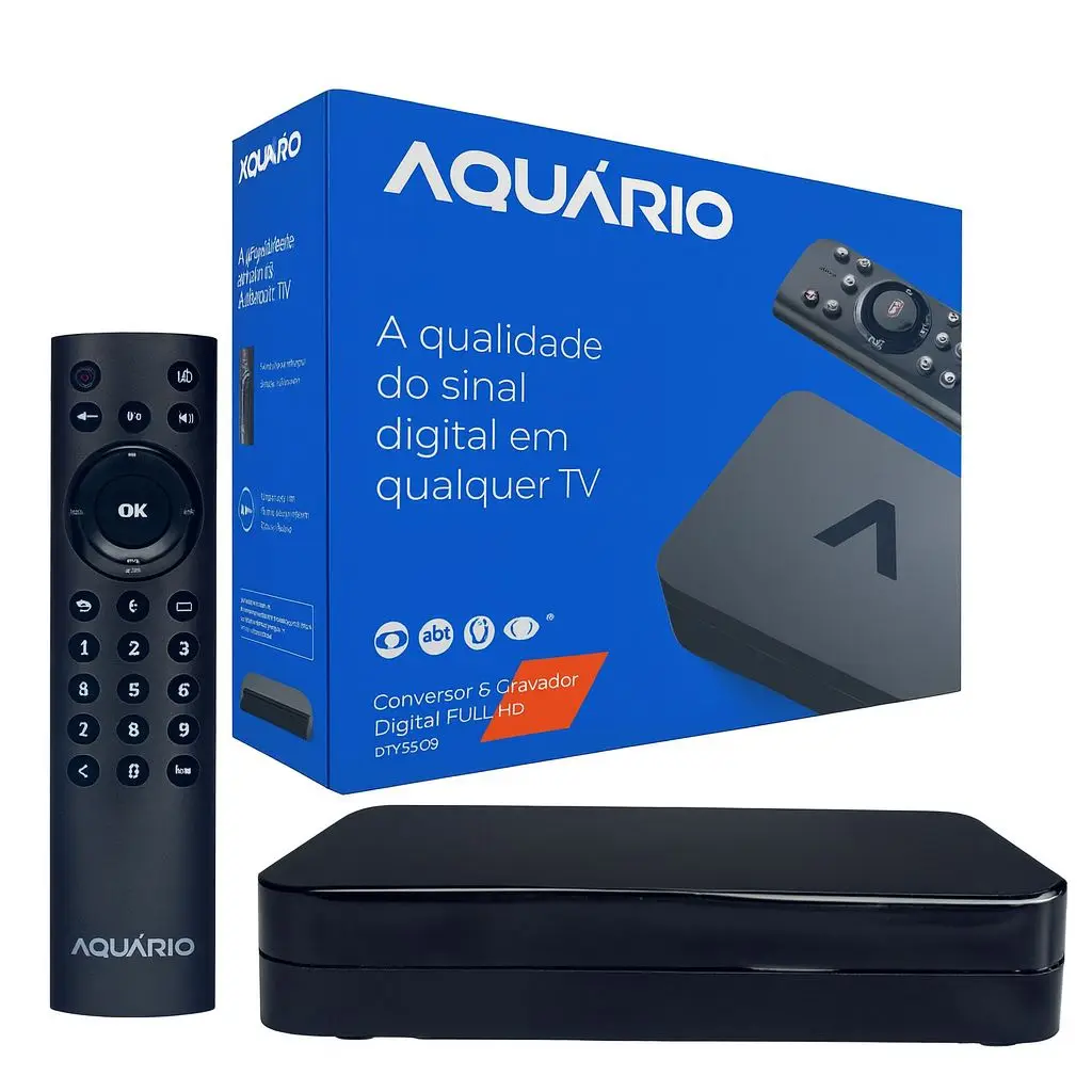 محول المسجل الرقمي Dtv-9000 Aquarium Hdmi Full HD Usb