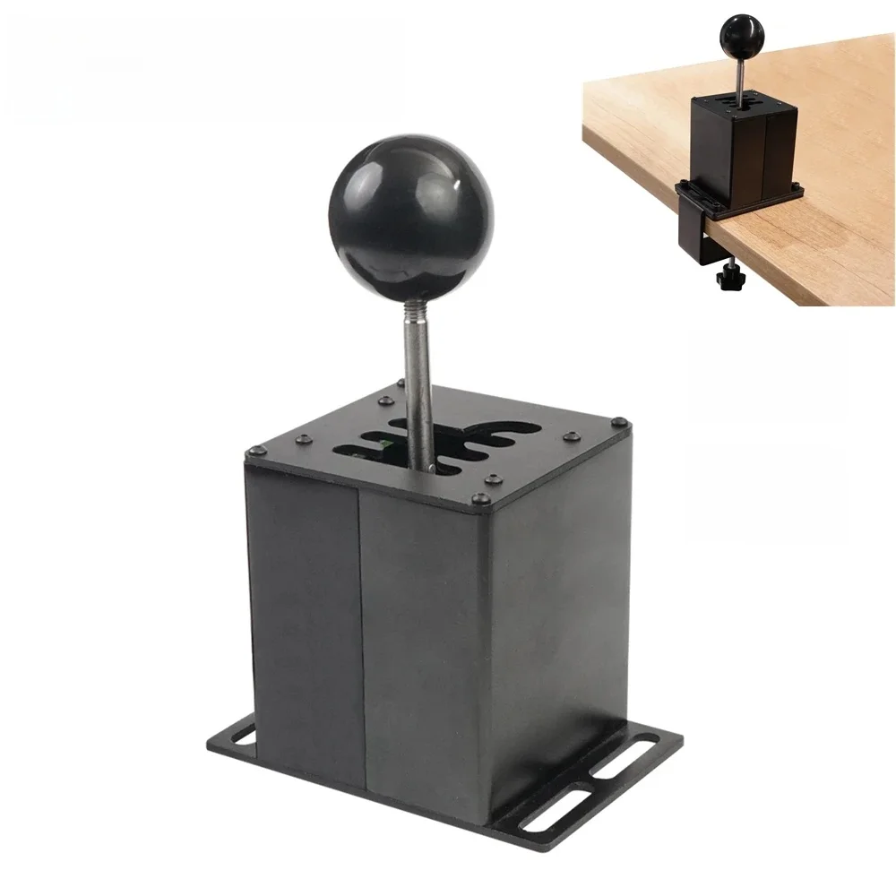 Dźwignia zmiany biegów USB do komputera H dla Logitech G29/G25/G27/G920 ForThrustmaster T300RS/GT dla ETS2 Simracing gra wyścigowa Shifter HB-1014 — zdjęcie 2