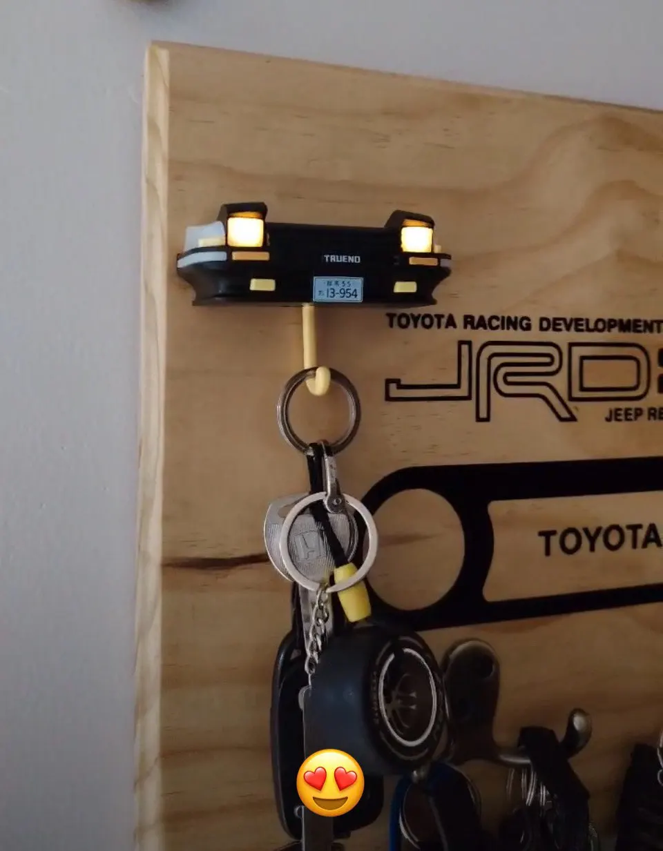 Classic Car Headlight Key Holder photo review
