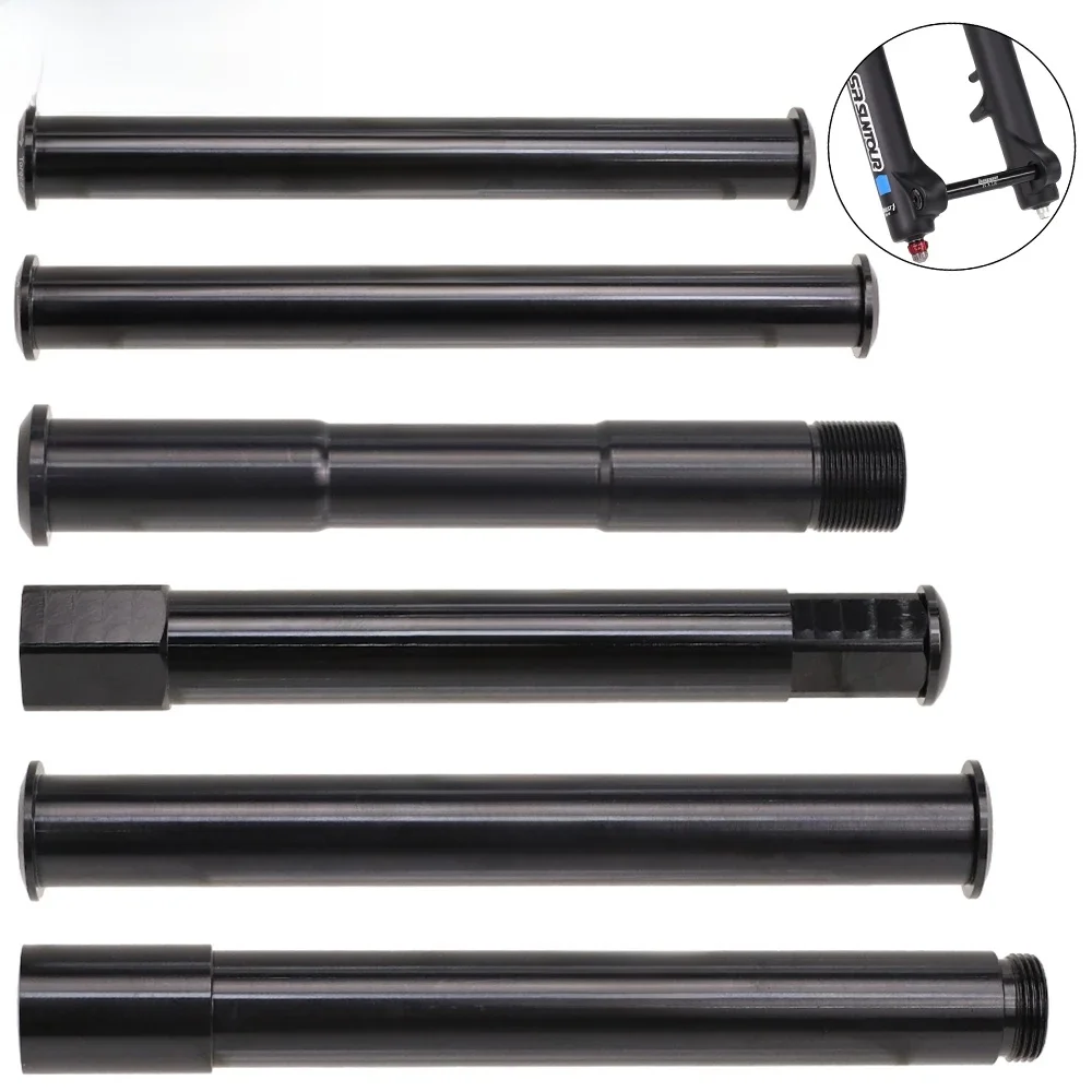 AliExpress heppe Bike Thru Axle 15x100/110 20x110 Front Fork Thru Axle for SR SUNTOUR/MARZOCCHI/FOX/MANITOU Front Fork Bike Front Wheel Hub Axle