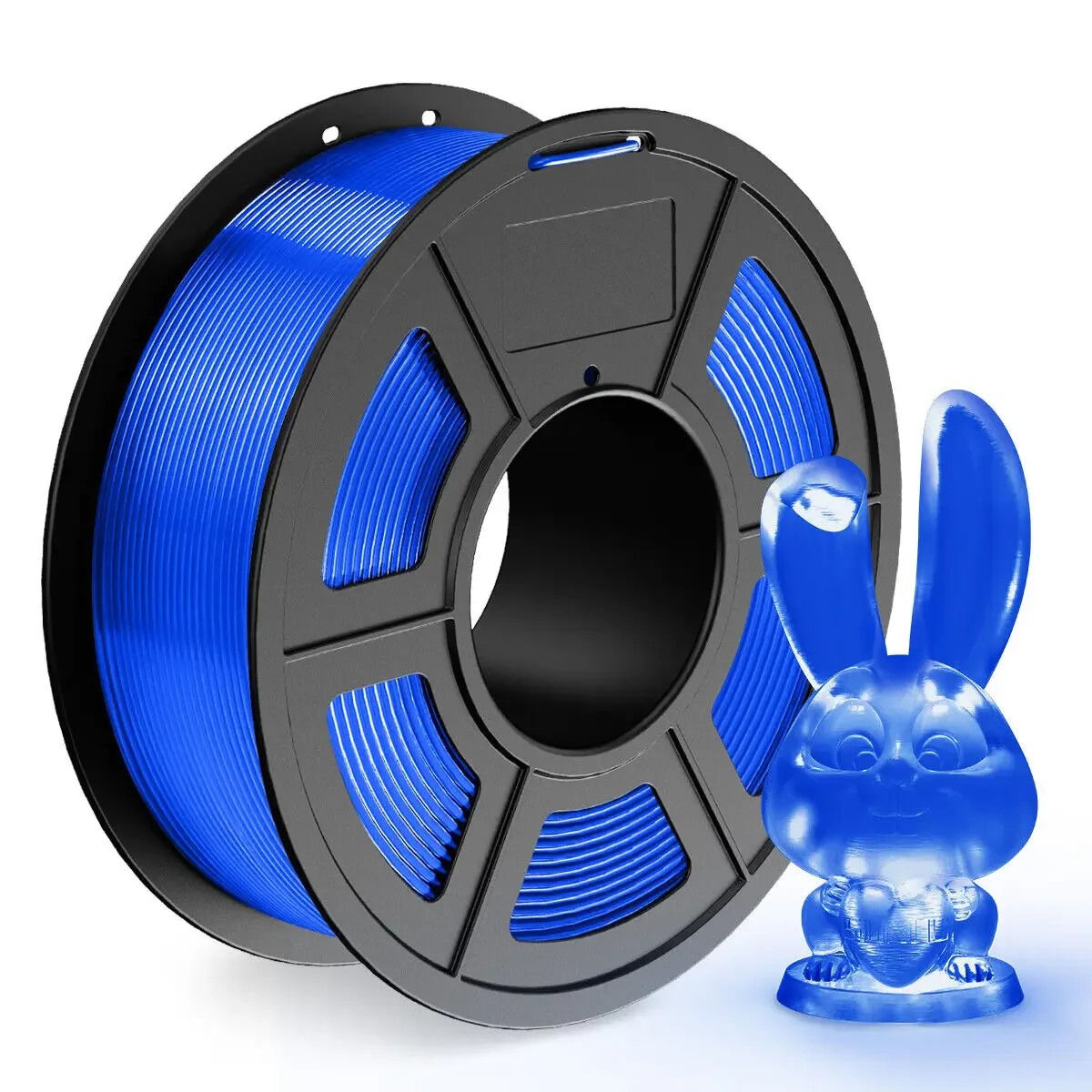 SUNLU PLA +/PETG/PLA przezroczysta drukarka 3D 1KG tolerancja 1,75mm +/-0,02mm żarnik bez pęcherzyków opakowanie próżniowe szybka wysyłka — zdjęcie produktu 7