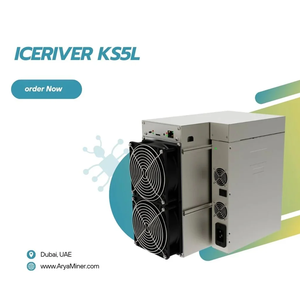 

Готов к отправке IceRiver KS5L Kaspa Miner 12T 3400W KAS с блоком питания и шнуром