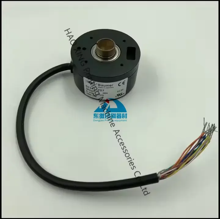 

M2.105.3311 для Heidelberg SM74 SM102 CD102 Машина для подъема стека бумаги Двигатель Энкодер Baumer GI341.Z07