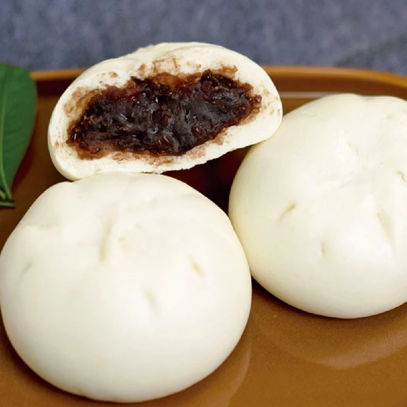 Gwangju Hanok old jumbo steamed bread red bean buns 100gx5 chewing taste is a fantastic harmony of red bean juice