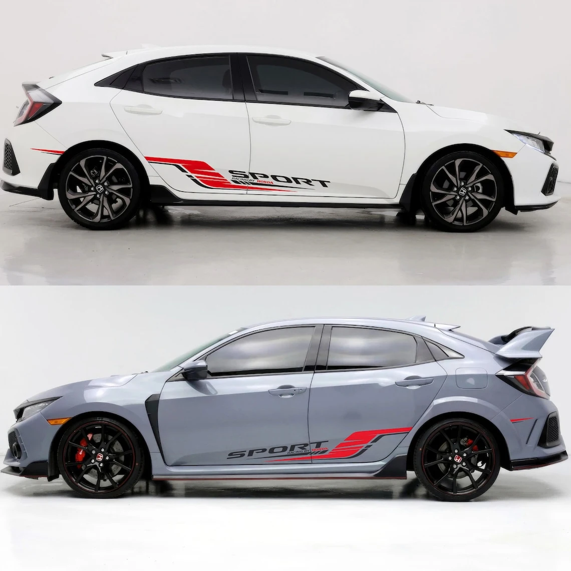 Car Styling Modification Stickers Car Accessories For Honda Gen Civic 8-10th Gen Accord 2006-2022 CRV Type R Type S Insight