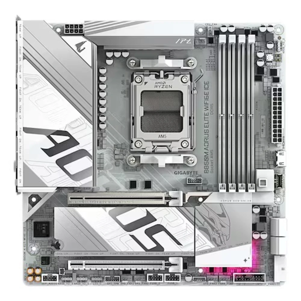 Gigabyte B850M Aorus Elite Wifi6E Ice Fishdirect Mainboard Domestic Distribution Genuine