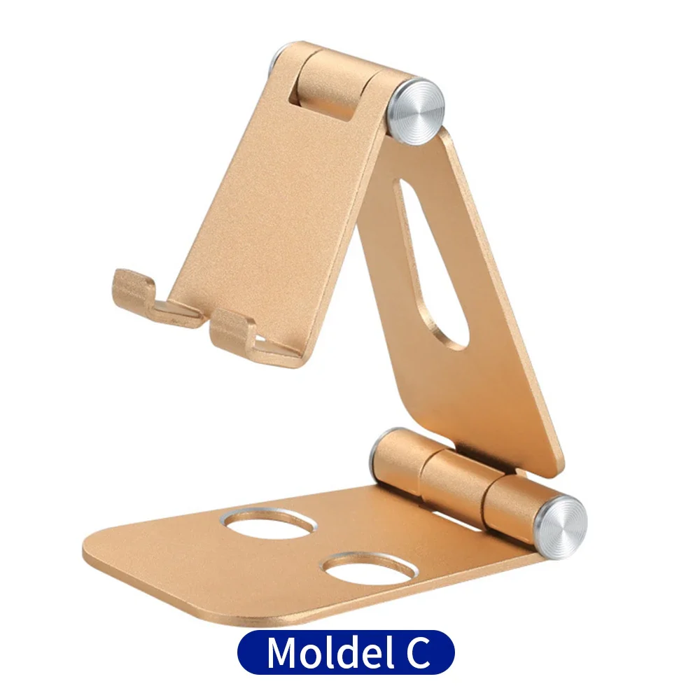 STONEGO faltbarer Metall-Desktop-Handyständer für iPad iPhone Xiaomi Huawei Samsung Tablet Schreibtisch Handy tragbarer Halter