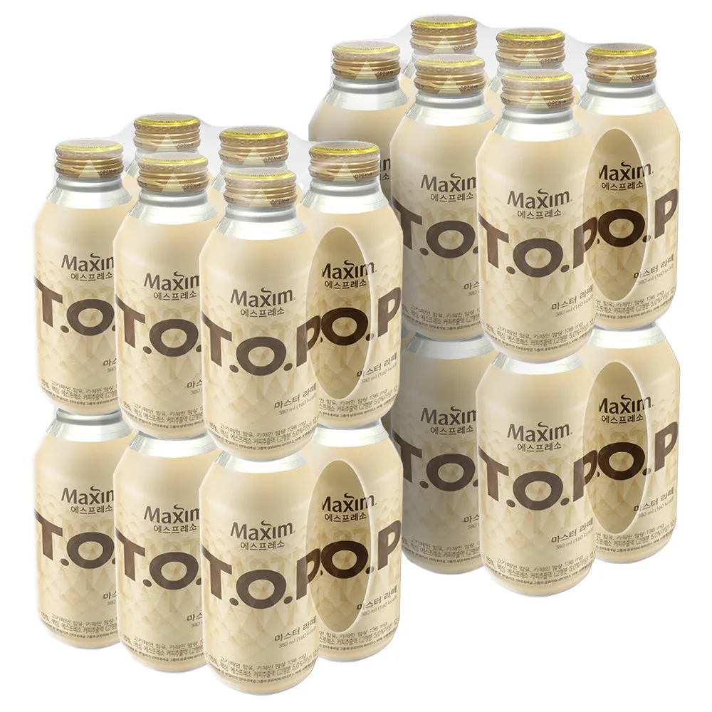 Top Master Latte 380ml 24 packs