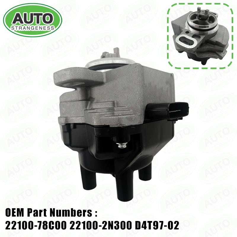 

Ignition Distributor,Fits Nissan 100 NX B13 Sunny Almera Primera P10/P11 1.6/1.8 Hatchback Traveller,P/N:22100-2N300 22100-78C00