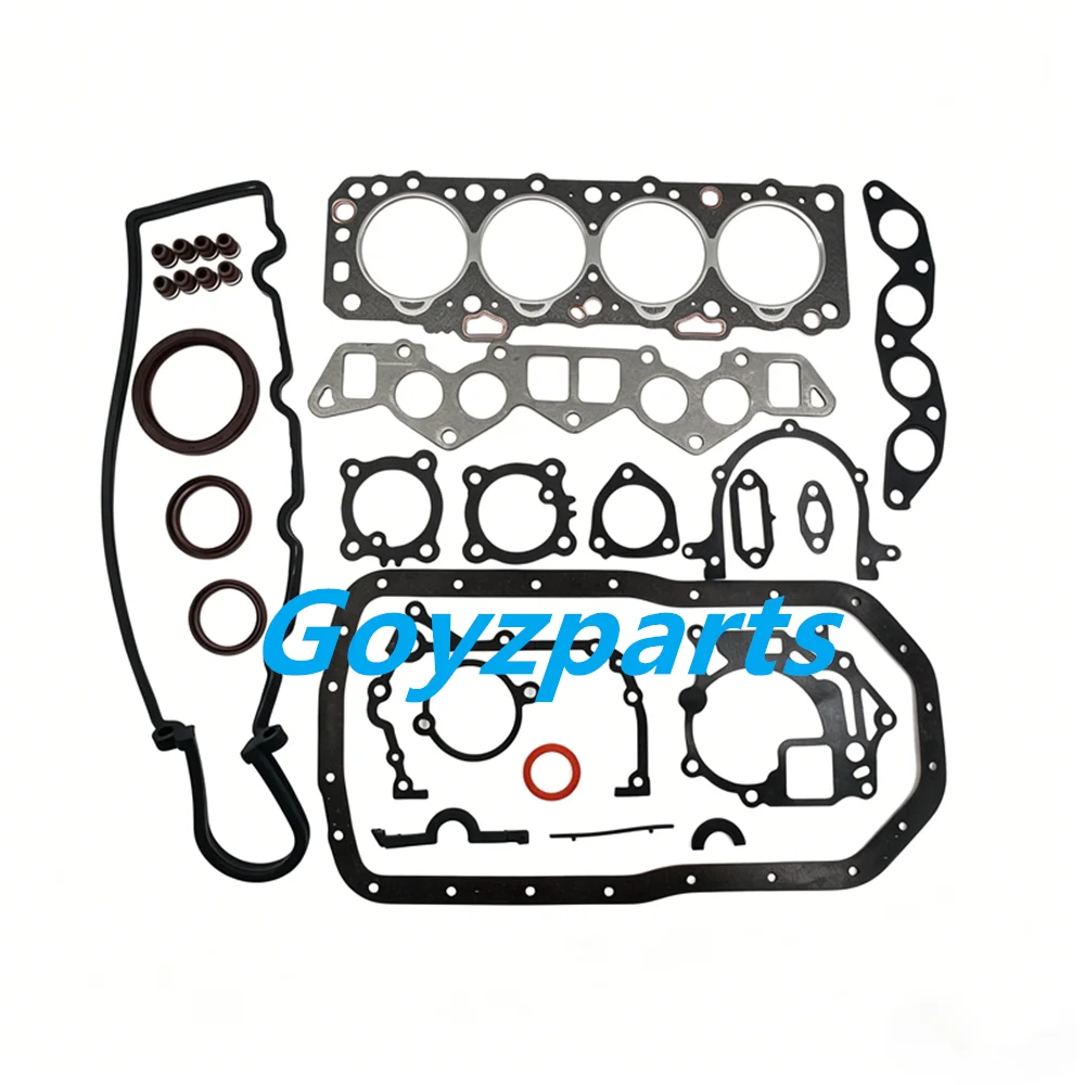 Juego Completo de Juntas de Motor para Reparación de Motor Diésel LD23, Compatible con Nissan Bluebird, Serena, Nomad, Bus, Box 10101-9C625 10101-05E75