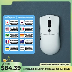 RAWM SA-SH01PRO Swappble Switch PAW3950 8K Mouse Three Mode Wireless Bluetooth PAW3950 Ergonomics Hot Swap Micro Motion Mouse