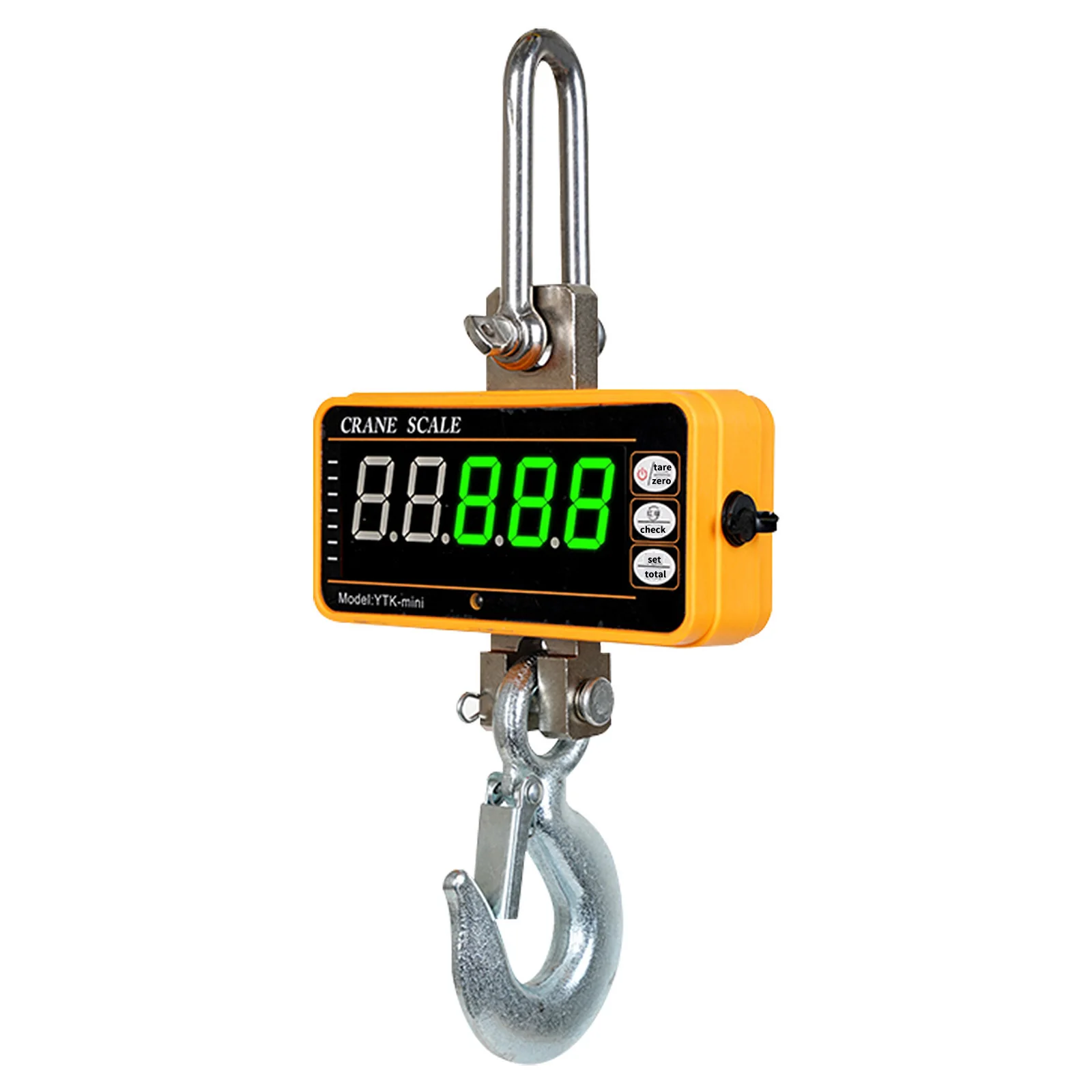 2000 kg/4400 LBS Industrial Hanging Scale, High Precision Heavy Duty Crane Scale with Remote Control