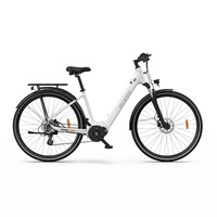 2025 ONESPORT OT-07 27.5 INCH ELECTRIC CITY BIKE 250W EU STANDARD 36V10.4AH E-BIKE MID MOTOR PEDAL ASSIST COMMUTING BICYCLE