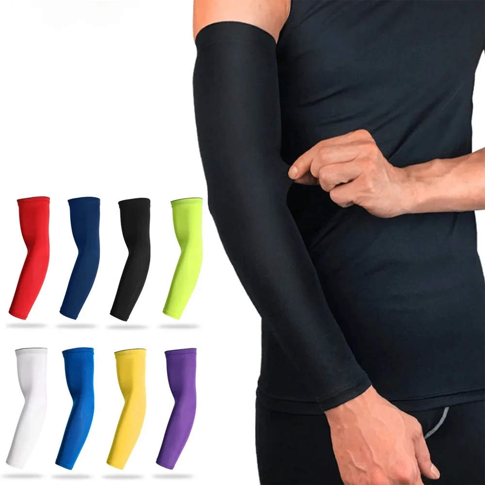 AliExpress BraceTop 1 PC Sports Cooling Arm Sleeves for Men Women, Outdoor UV Protection Sleeves for Basketball Football Volleyball Cycling