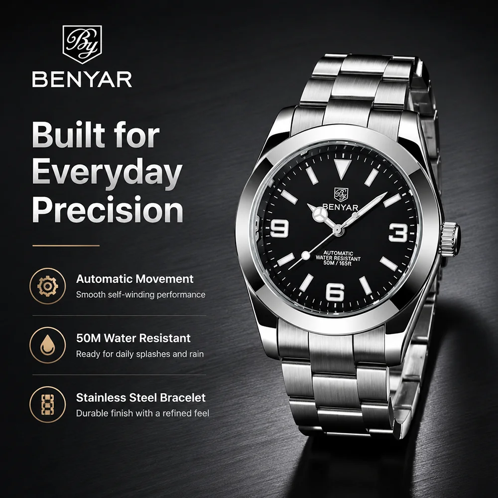 Thumbnail 4 - #67 Latest Mechanical Wrist Watches Offers