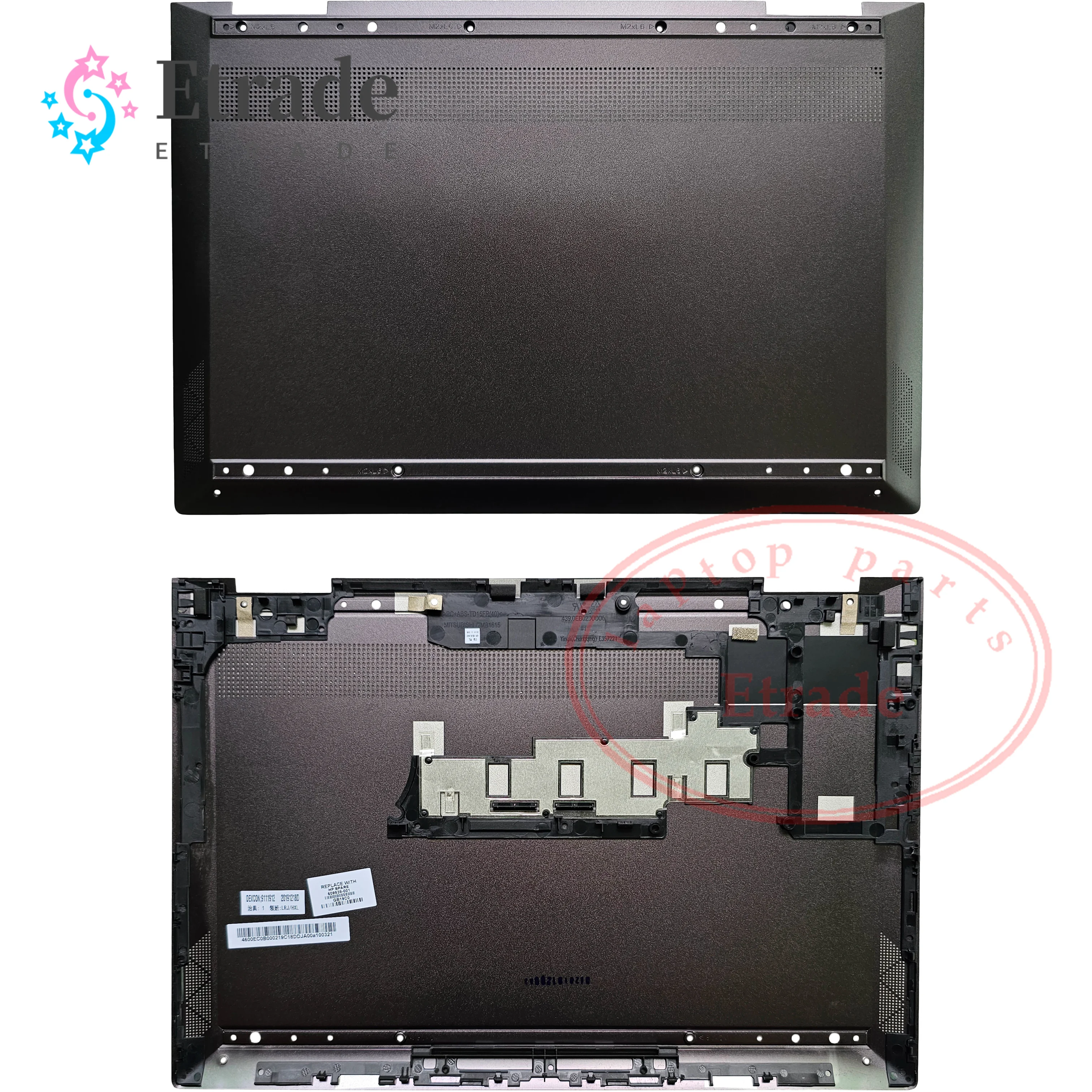 New Original For HP ENVY X360 13-AG TPN-W133 Series Bottom Base Case Lower Case Cover 609939-001 4600EC0B0002