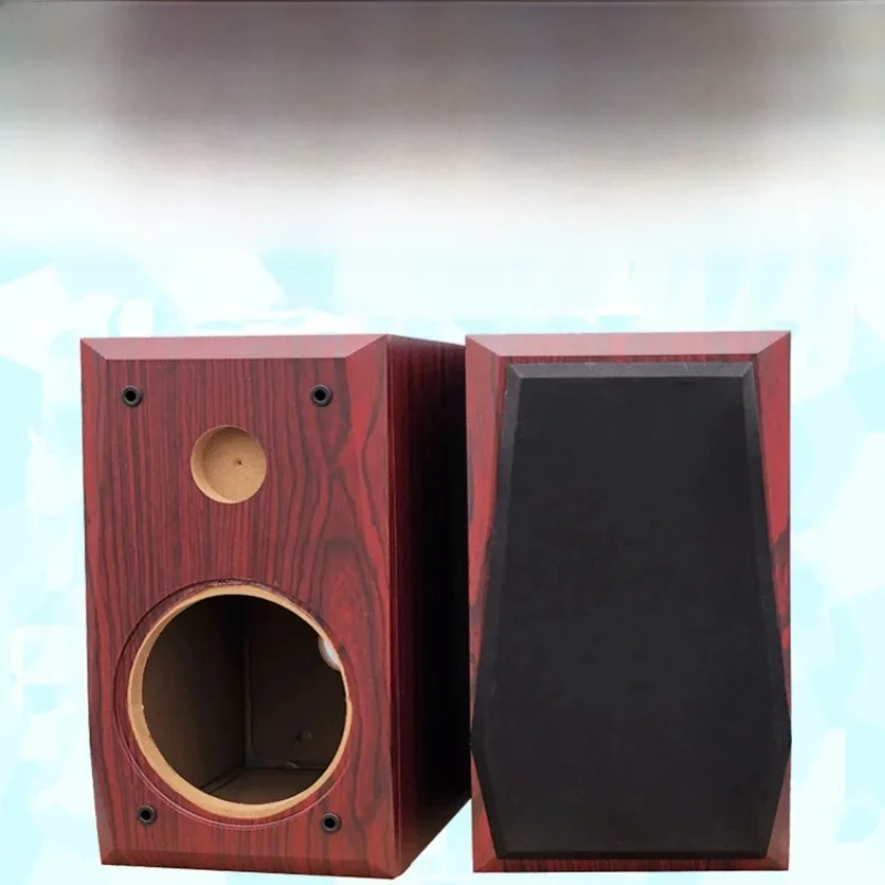 DIY Audio Modification,6.5-inch(146/168mm)Car/Home Speaker Empty Box,High Low Frequency Speaker Box Body,Speaker Wooden Housing