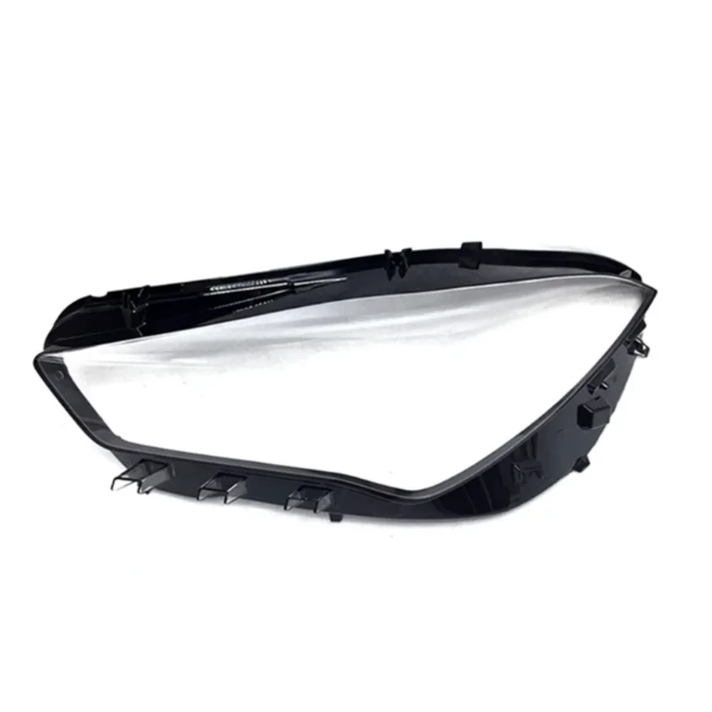 لمرسيدس بنز CLA W118 2020 2021 2022 2023 اكسسوارات السيارات المصابيح الأمامية غطاء زجاجي شفاف عاكس الضوء قبعات قذيفة #5