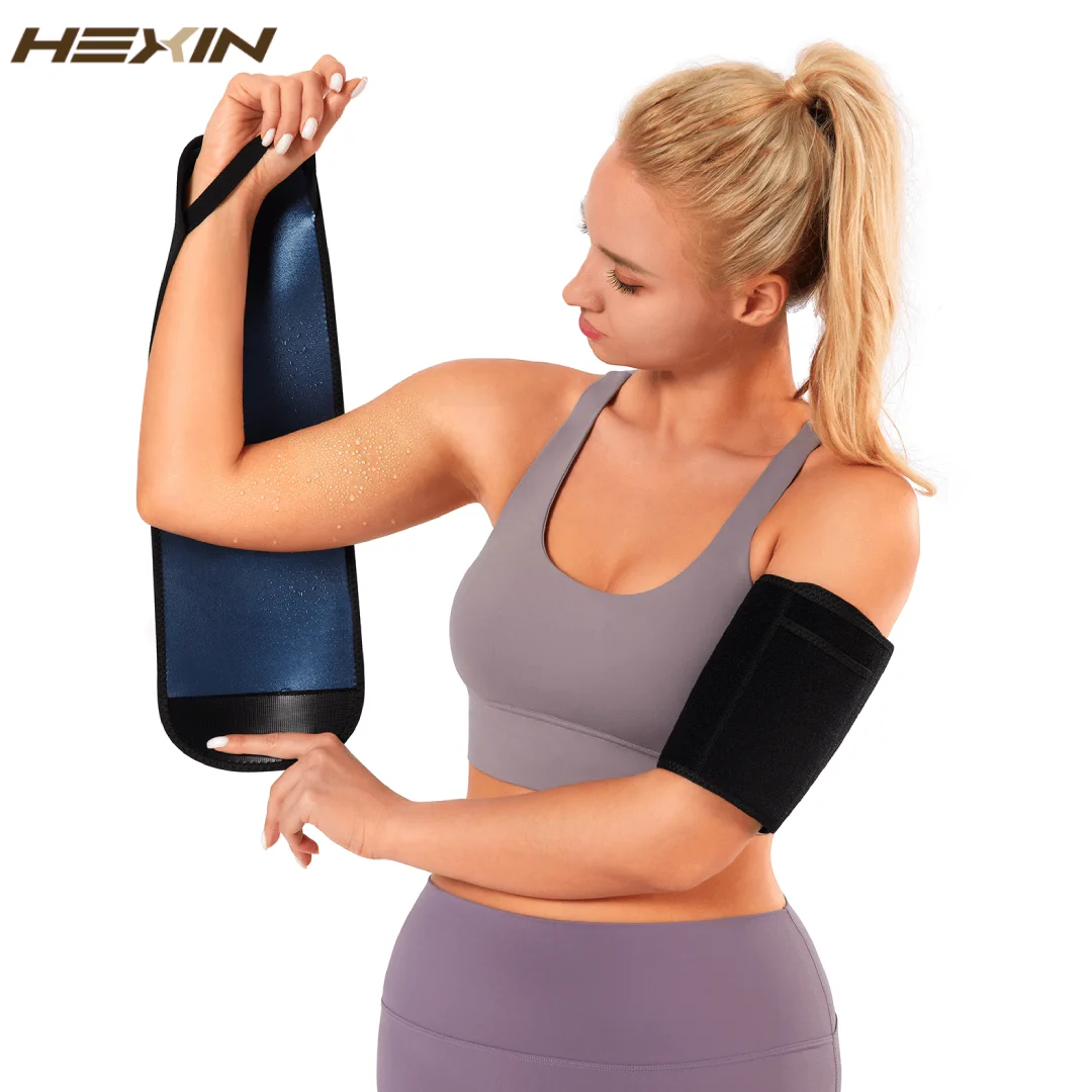 Women Shaper Blue PU Arm Sports Shaping Bands Four Layers Of Laminated Material