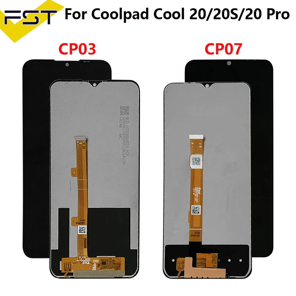 Voor Coolpad Cool 20 Pro CP05 Lcd-scherm + Touch Panel Digitizer Vergadering Coolpad COOL20 CP03 cool 20 s CP07 LCD-scherm