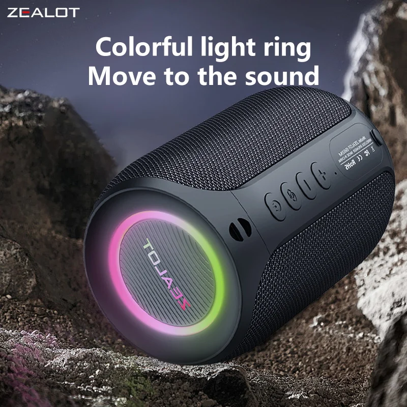 وصول جديد مكبرات صوت لاسلكية ZEALOT S62M بقوة 15 واط مع ميكروفونين لاسلكيين وبطارية 3600 مللي أمبير في الساعة وستيريو بصوت عال لمدة 12 ساعة.