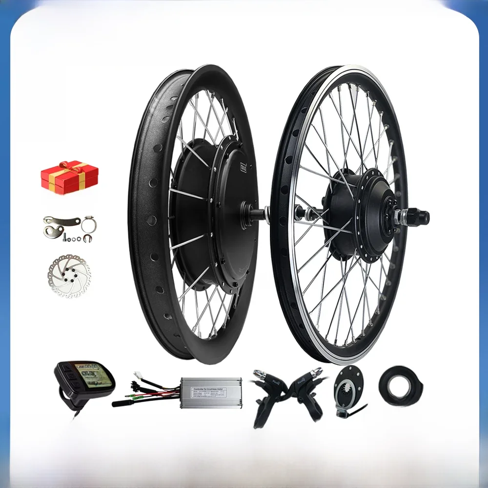 AliExpress KUNTENG E-BIKE Electric Bicycle MXUS Brand Motor 250W-3000W Front Rear Brushless Hub Motor Wheel 20inch-700C For