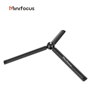 Mini de metal mini trípode para dji zhiyun feiyu estabilizador de mango de mango de mango de manejo de la cámara dslr monopod de mesa de mano con tornillo de 1/4 " 10 mejores ventas mini pie - №1
