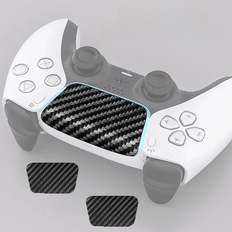 Paquet de 2 autocollants fins pour pavé tactile de contrôleur PS5, autocollants de protection durables anti-rayures pour pavé tactile Playstation 5