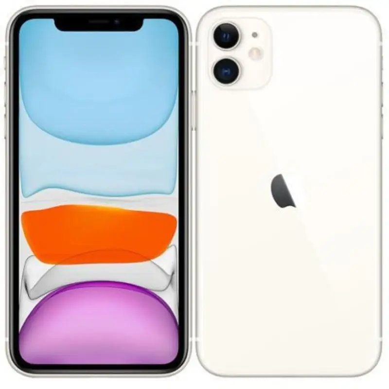 Apple iPhone 11 A2111 (Fully Unlocked) 128GB White - Refurbished Good Condition view 2
