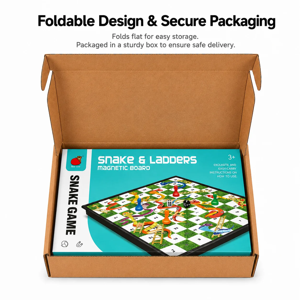 19.1x19.7cm Folding Magnetic S - Board Game Cafe recension och pris