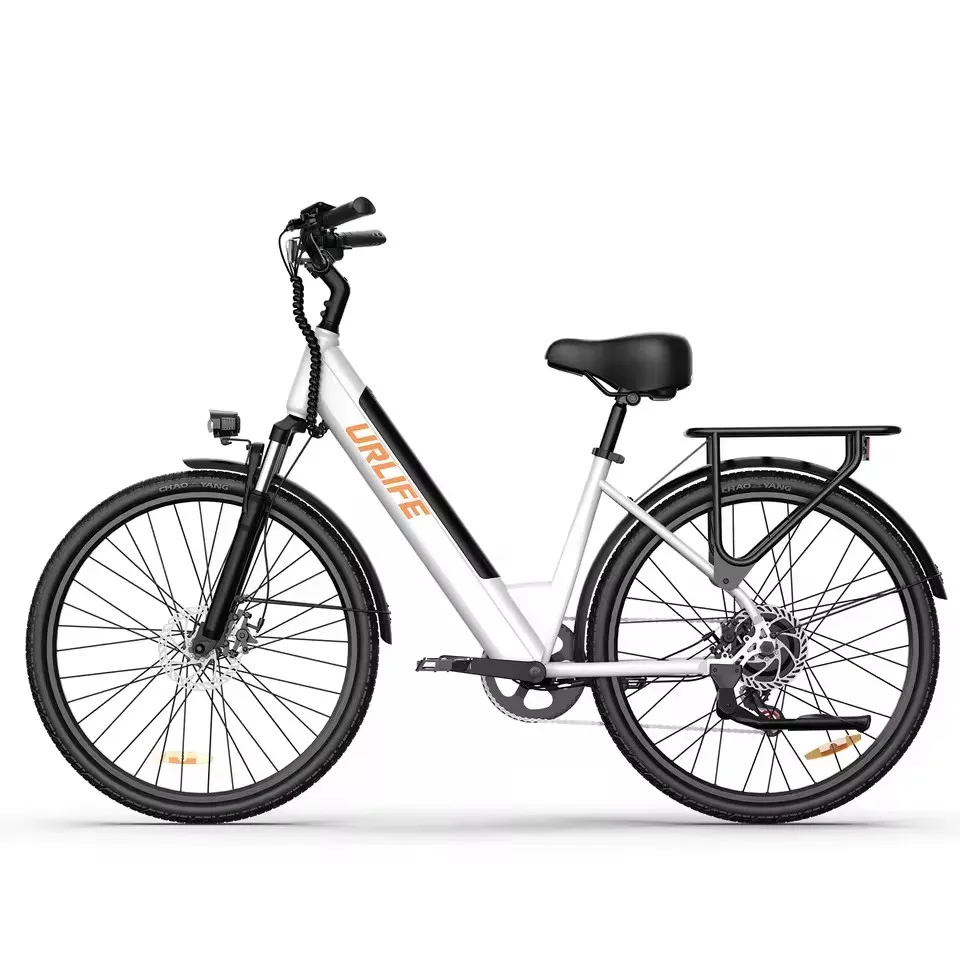 

E26 Electric Bicycle For Adults 250W Motor Electric Bike 48V 10.4AH Battery 26 Inch Tires City Commuter E-Bike