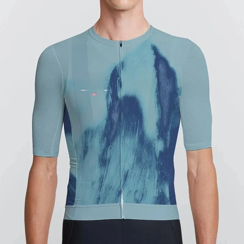 AliExpress Gicaer Aogda Men's Lightweight Short Sleeve Cycling Jersey Pro Aero Slim Fit Bike Jersey Breathable Bicycle Clothing
