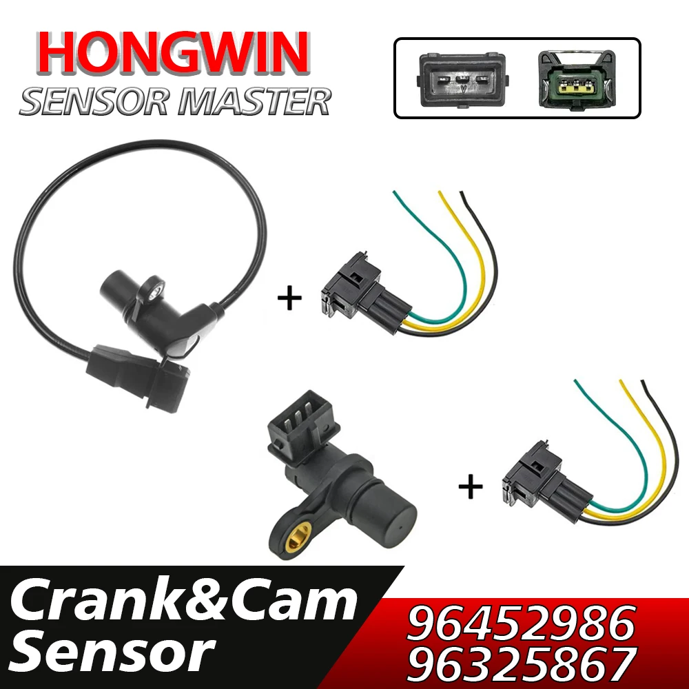 

Camshaft&Crankshaft Position Sensors 96325867 89933124 96452986 For Chevrolet Aveo Matiz Spark Daewoo Kalos 2004-2009 1.0L 0.8L