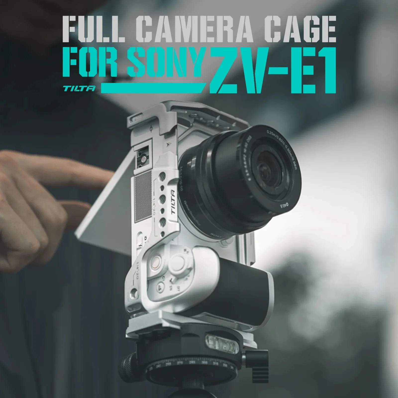 SONY VLOGCAM ZV-E1 / TILTAケージ付き（中古品） SONY VLOGCAM ZV-E1 / TILTAケージ付き（中古品） - メルカリ