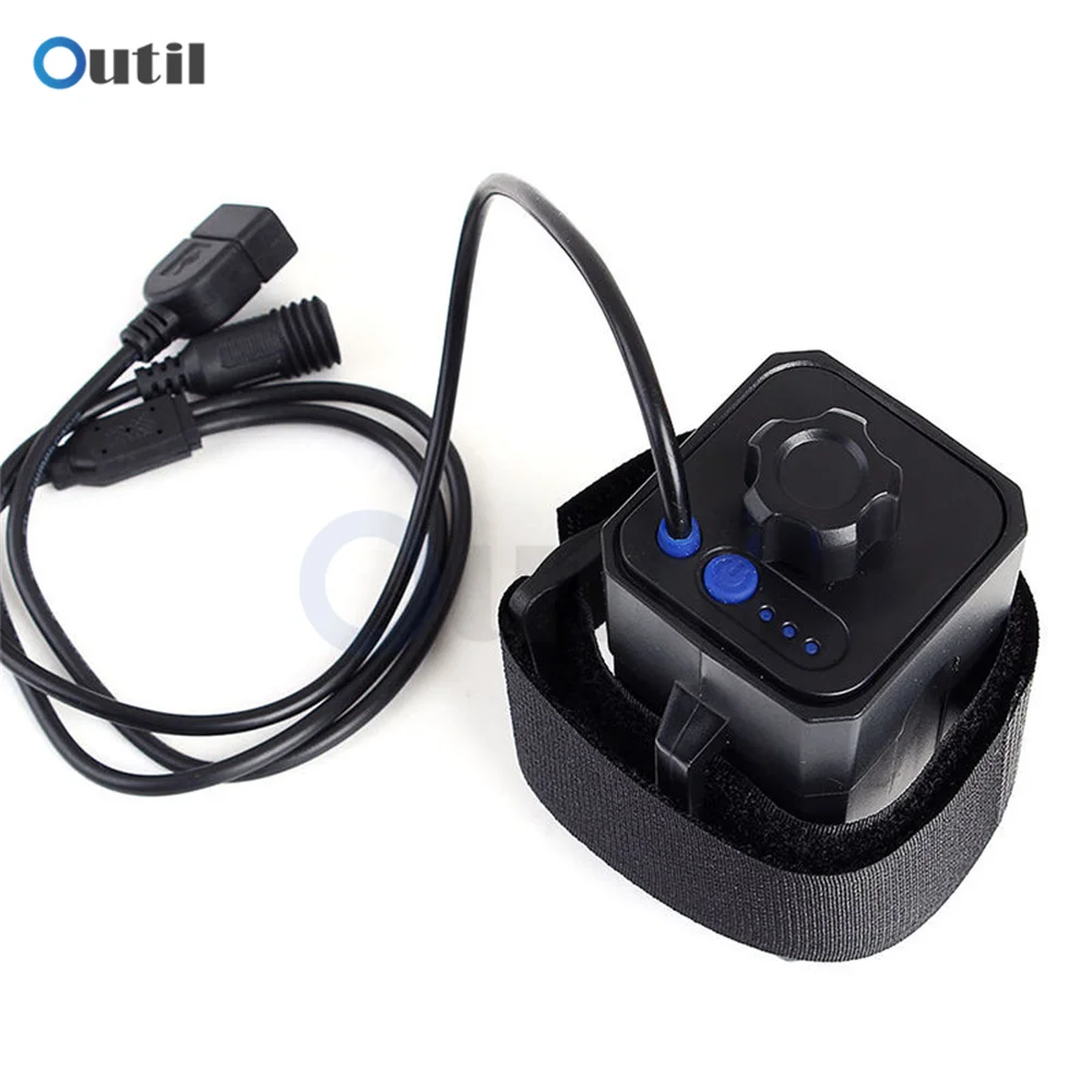 

8.4V 18650 Waterproof Battery Box Case 4x18650 Battery Pack Charger Box 5V 2000MA USB/8.4V DC Dual interface 18650 Battery Stora