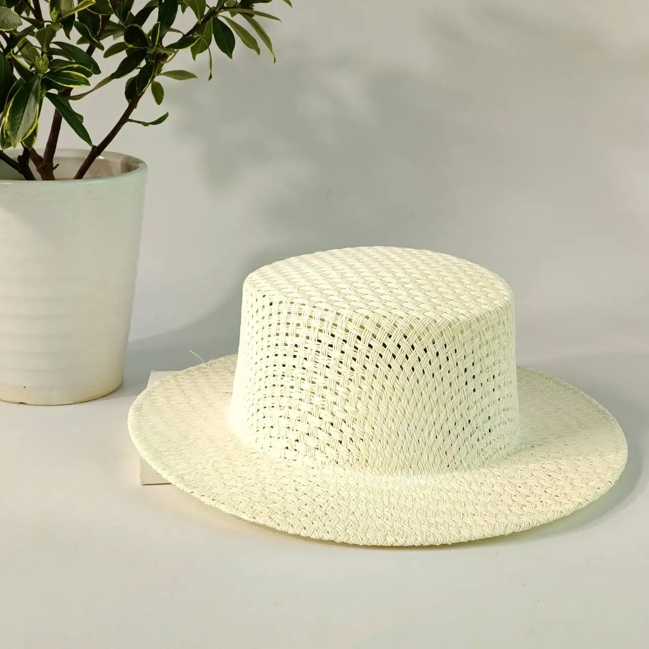 2026 New Panama Hat British and French Style High-CrestedHatUnisexFoldableOutdoor Sunshade Travel Beach Hatшляпа женск