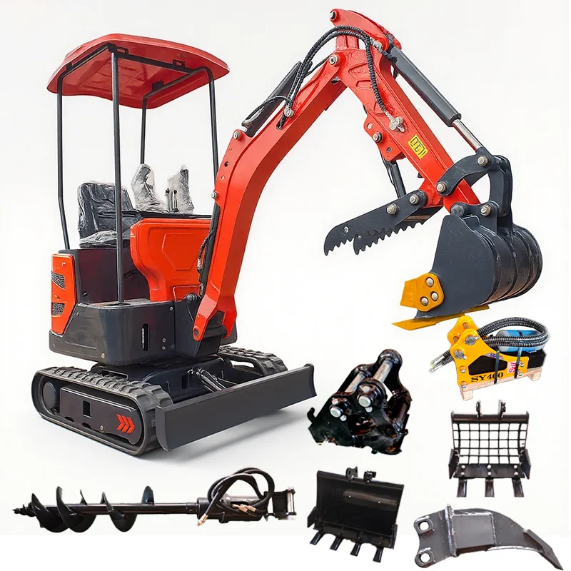 [Top Pick] Mini Excavator 1.5 Ton Kubota Diesel Engine Crawler Excavator for Farm Use Digging Trenches Customized EURO5 CE EPA