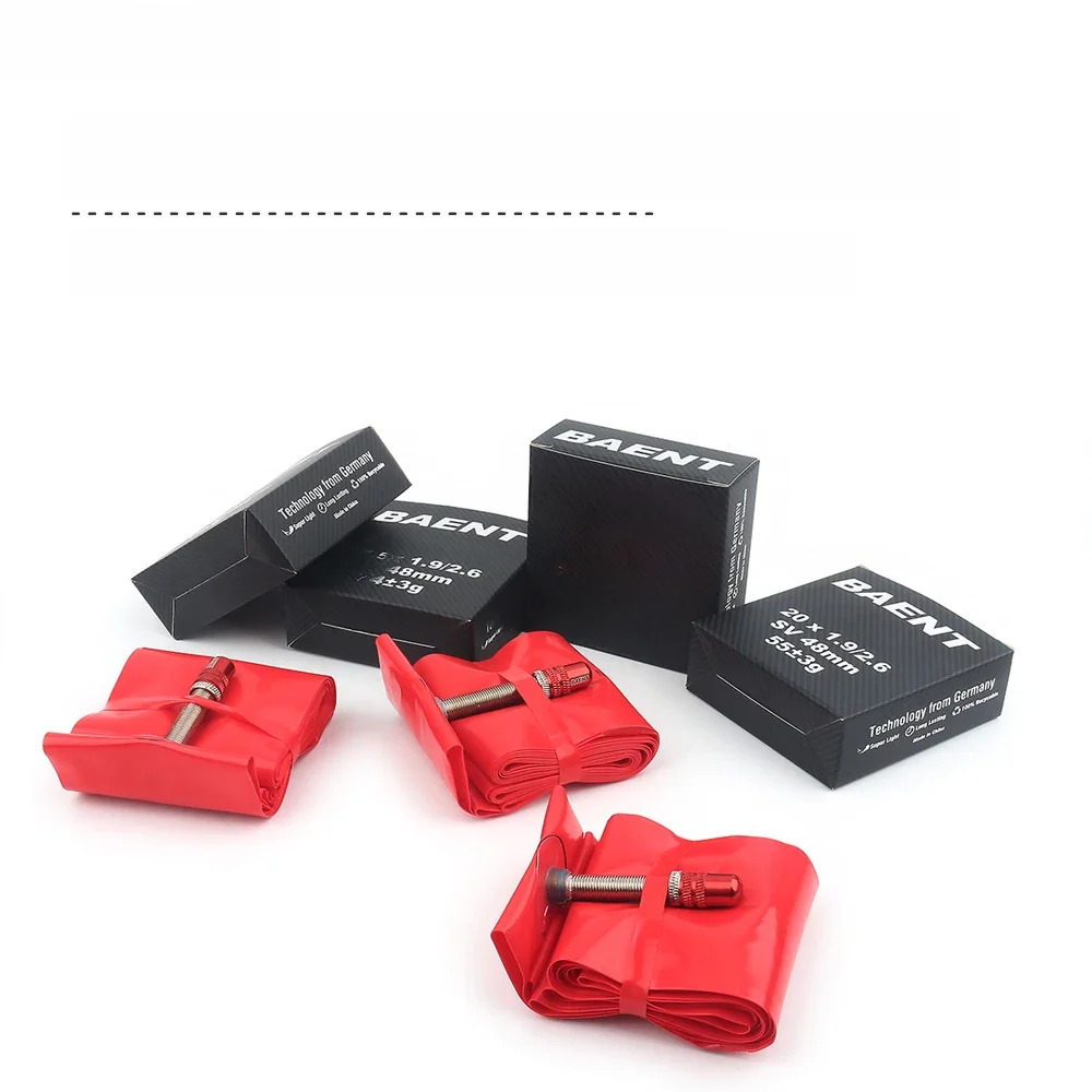 AliExpress BAENT Ultralight MTB Mountain Bike Tire 20/26/27.5/29 Inch FV/SV 48/60MM 1.26-1.75 1.9-2.7 Bicycle Inner Tube