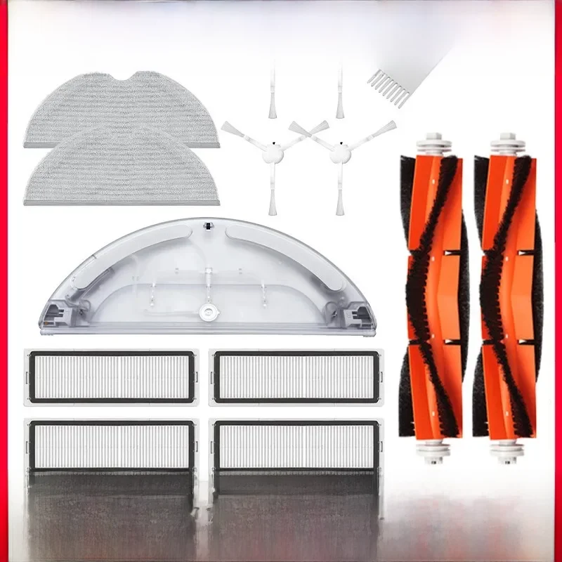 Kit de pièces de filtre HEPA pour aspirateur Robot Xiaomi Mijia 1C STYTJ01ZHM, brosse principale latérale, réservoir d'eau, tissu de vadrouille