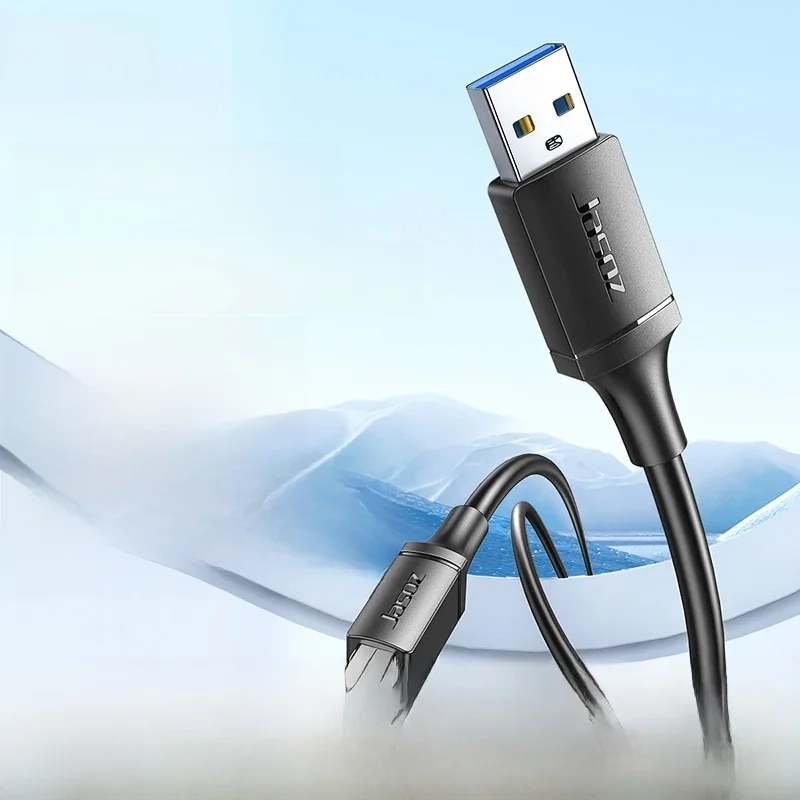 Jasoz Kabel USB do drukarki Szybki kabel USB3.0 typu B męski na męski do drukarki Canon Epson HP ZJiang Skaner etykiet Deli — zdjęcie produktu 7
