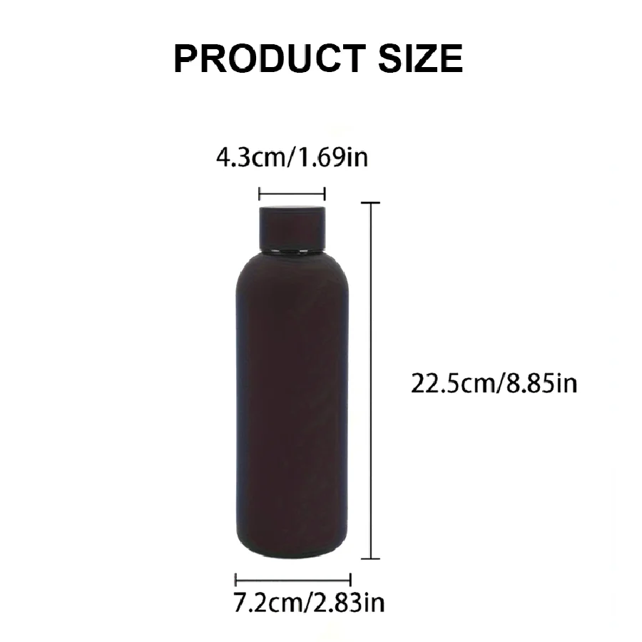 Customized Script Name Slim Stainless Steel Thermos, Personalized Matte Water Bottle, Wedding Baby Shower Party Souvenir Favor.