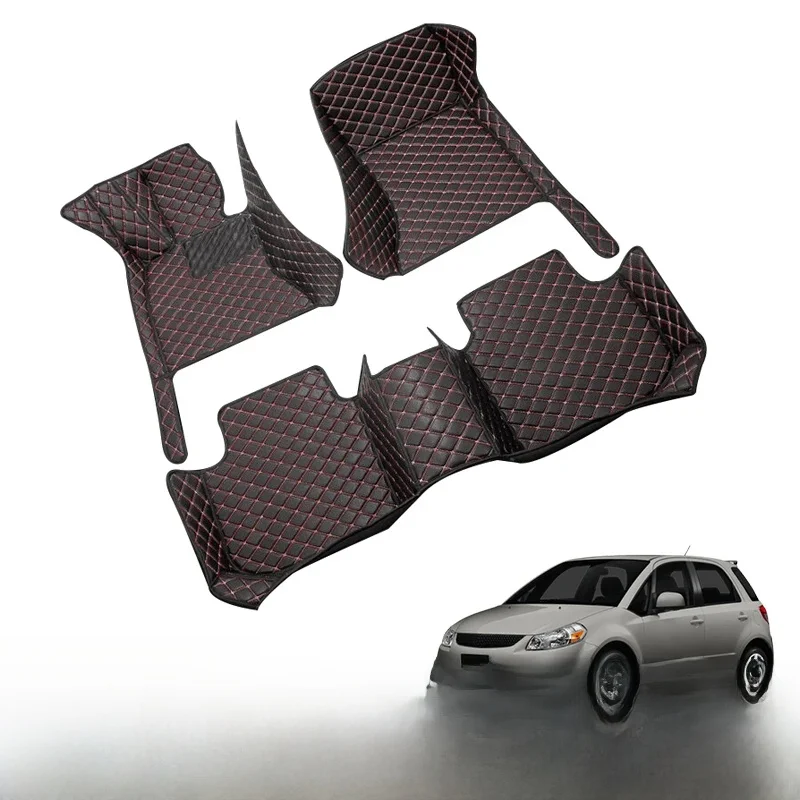 Dywaniki samochodowe do Suzuki SX4 Hatchback 2018 2017 2016 2015 2014 2013 2012 2011 2010 2009 2008 dywany dywaniki akcesoria samochodowe — zdjęcie 2