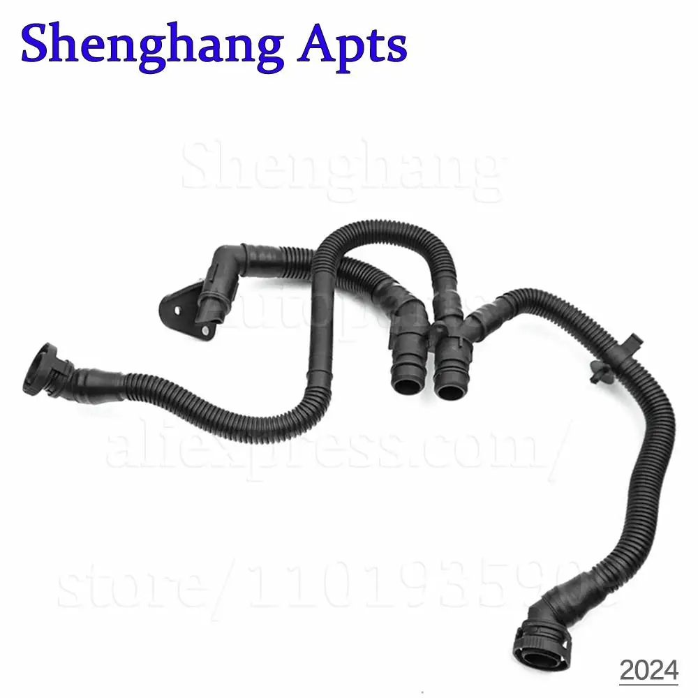 Cylinder Head Cover Crankcase Breather Vent Hose Assembly 06E103217K For Audi A4 B7 2005-2008,A6 C6 2004-2009,A8L D3 2005-2010