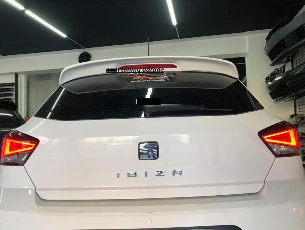 Für Seat Ibiza 2018 Und Später Modell Spoiler --- Faser Zubehör Auto Auto Rocker Stilvolle Seite Röcke Diffusor Chrom Außen