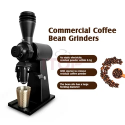 ITOP 90mm Coffee Bean Grinder Titanium Plated Ghost Tooth Knife/ Flat Burr No Static Electricity Coffee Grinder Tea Grinding