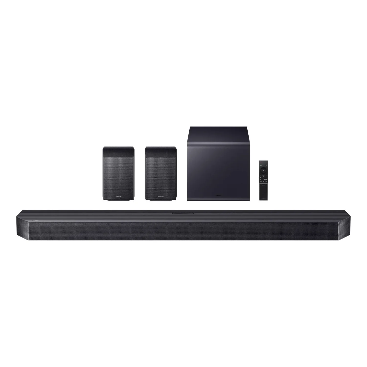 Samsung HW-Q990F 11.1.4Ch Wireless Soundbar System with Dolby Atmos, Subwoofer & Rear Speakers, Q-Symphony, Adaptive Sound, Game Mode Pro