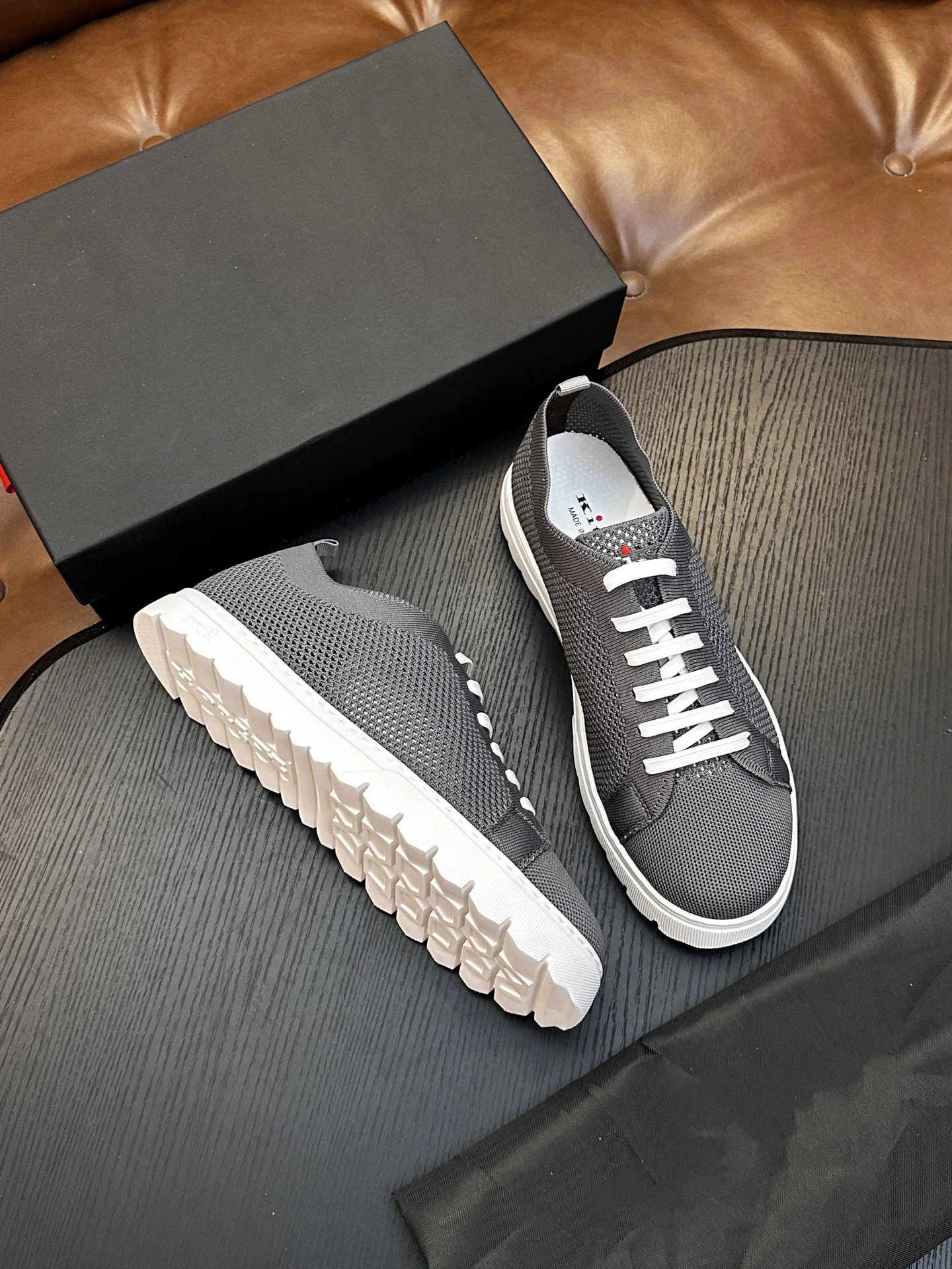 OECHSLI Shoes Cowhide 2026 new soft business breathable sports Comfortable soft Knitted quality Men‘s European big size 38-47