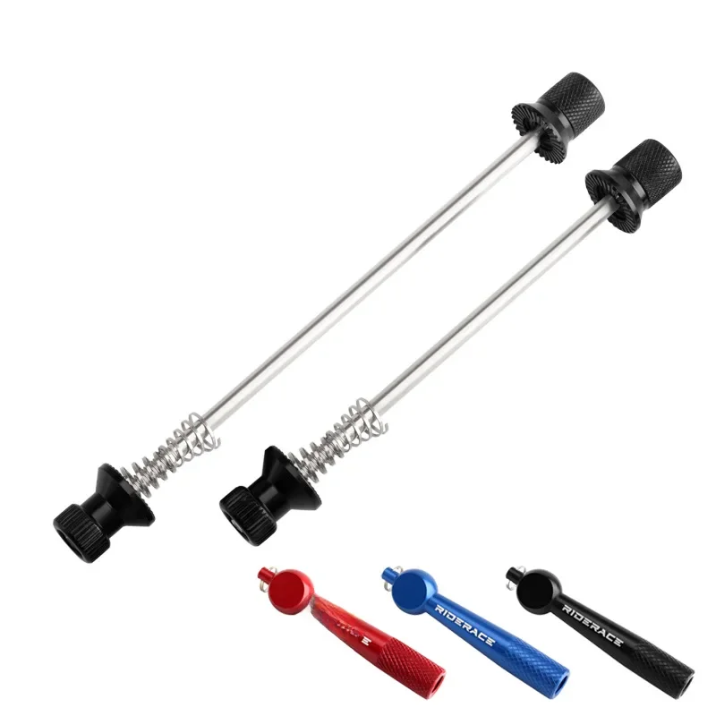 AliExpress OFFBONDAGE 1 Pair Bicycle Skewers MTB Mountain Bike Ultralight Quick Release Skewers Locking Security mountain Road Bike hub