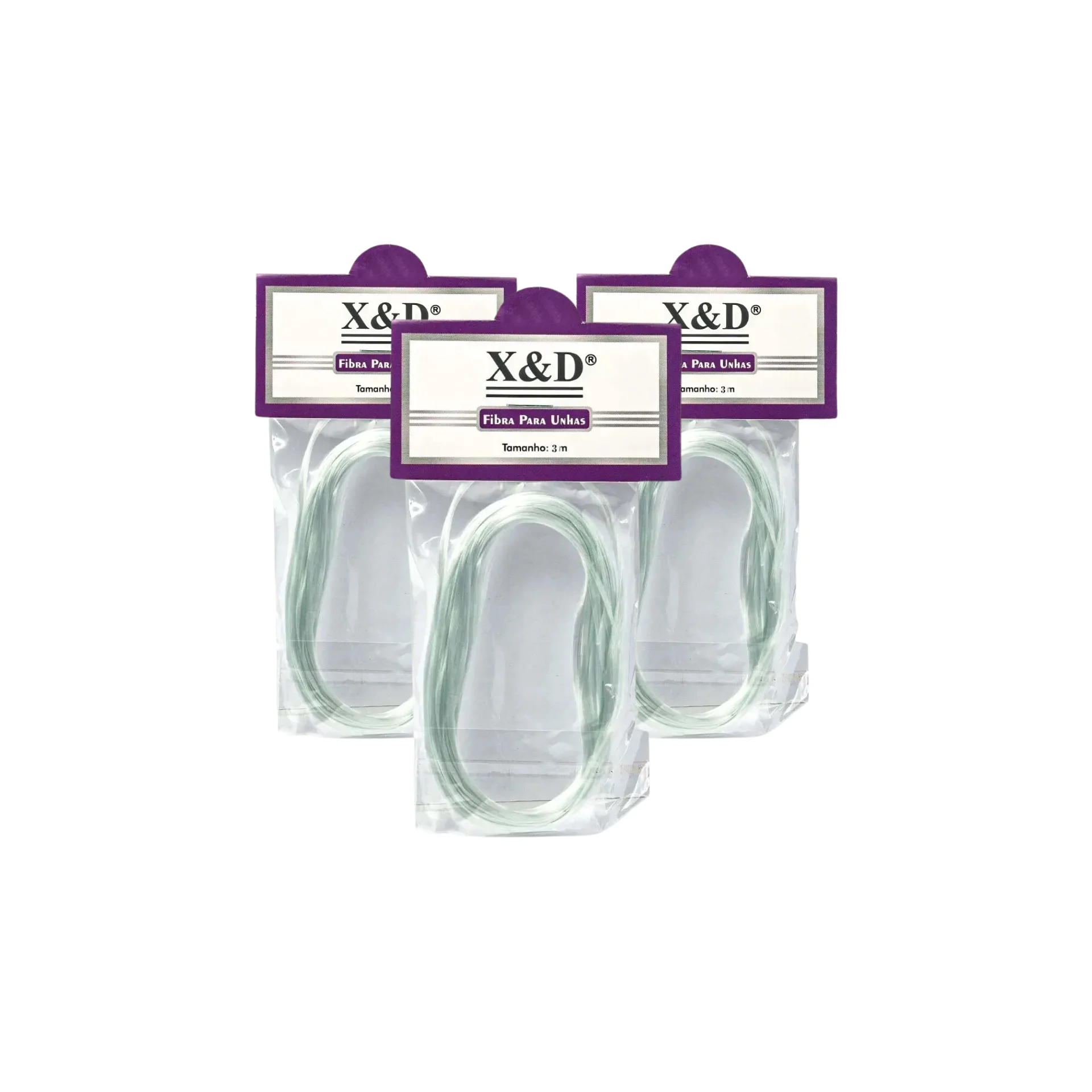 3 Units 3m Glass Fiber For Gel Nails Elongation