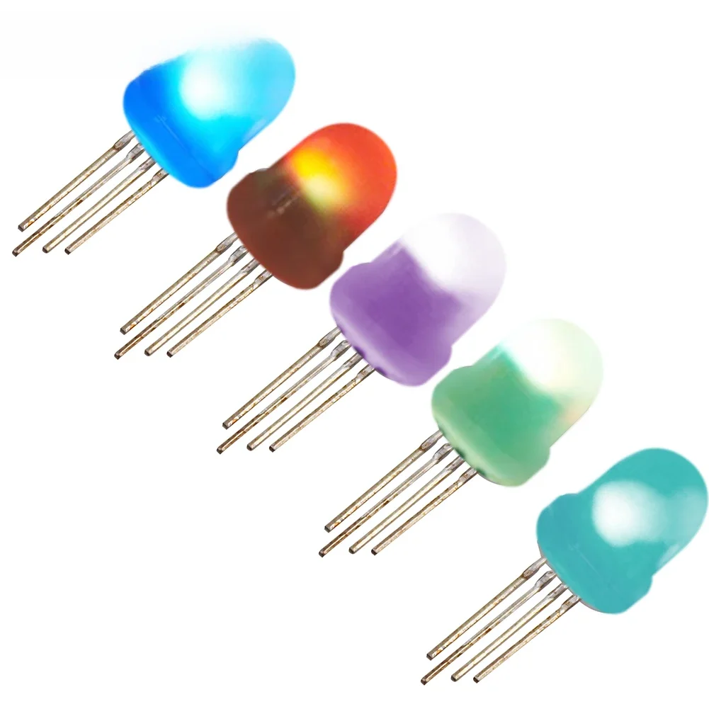 DC 5V 5mm 8mm Neo pixel Arduino LED Chips RGB Full Color LED Chip APA106 Like WS2812B 2szt/10szt/100szt/500szt/1000szt — zdjęcie 2